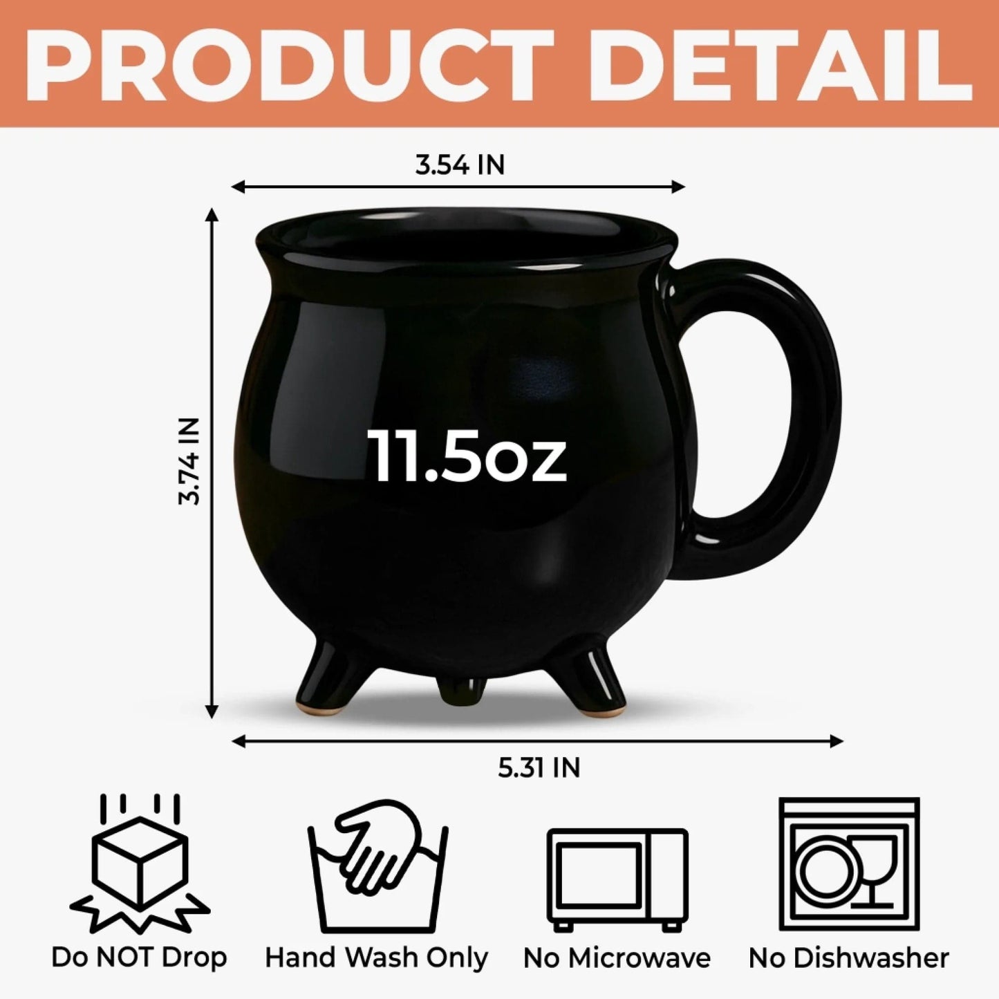 đ„49% OFF - đCeramic Witch Cauldron Coffee Mug - Libiyi