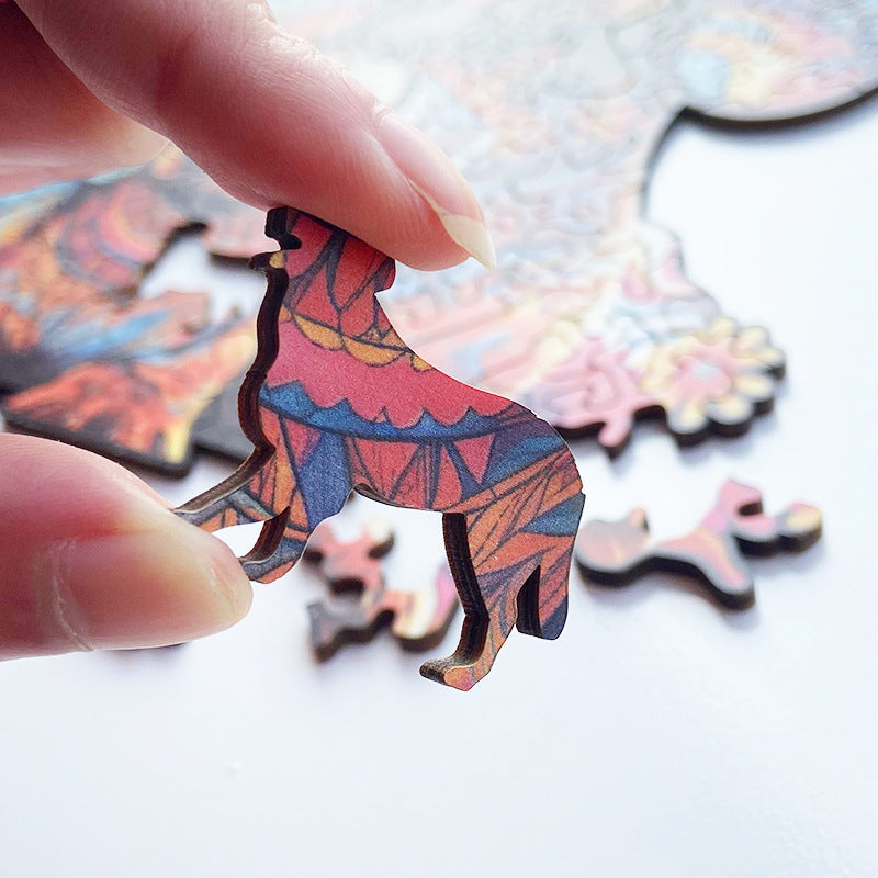 Binrem Wise Owl's Wisdom - Wooden Jigsaw Puzzle