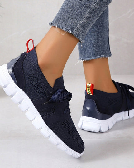 Knitted Mesh Ultralight Tennis Sneakers - Keilini
