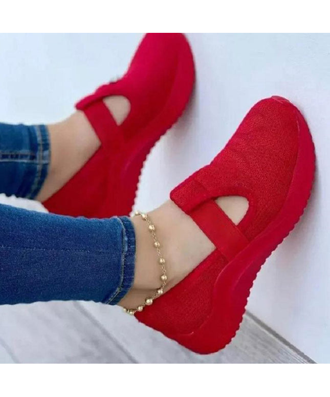 Spring New Fashion Casual Shallow Mesh Hollow Women's Sneakers - Libiyi