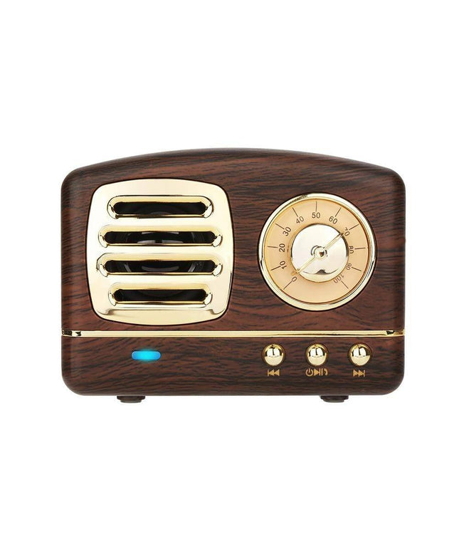 Wireless Stereo Retro Speakers-Wooden - Libiyi