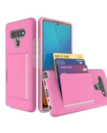 Armor Protective Card Holder Case for LG - Libiyi