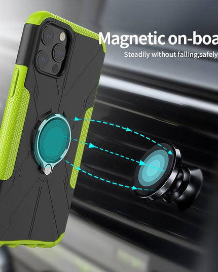 Robot 3 in 1 Heavy Duty Defender Case For iPhone 12 Pro - Libiyi