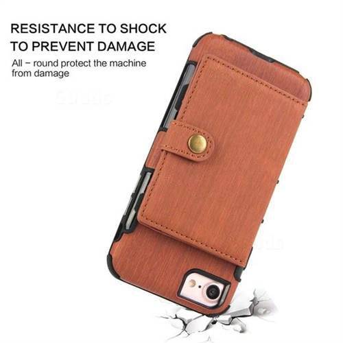 Security Copper Button Protective Case For iPhone 7/8 - Libiyi