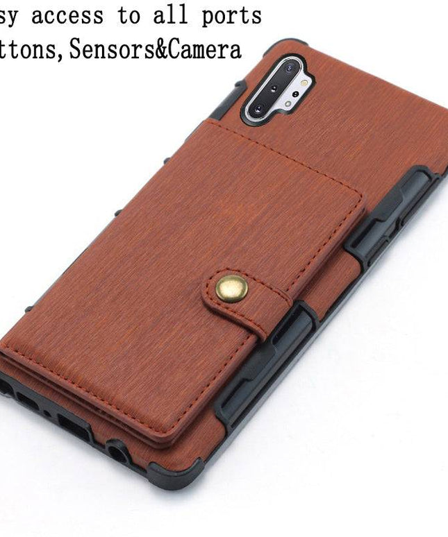 Security Copper Button Protective Case For Samsung Note 10+ - Libiyi