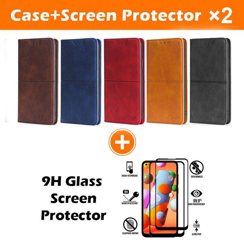 TPU + PU Leather Phone Cover Case for Samsung A71 - Libiyi