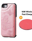 Rose Gold / For iPhone 7/8 / With Wireless Charger