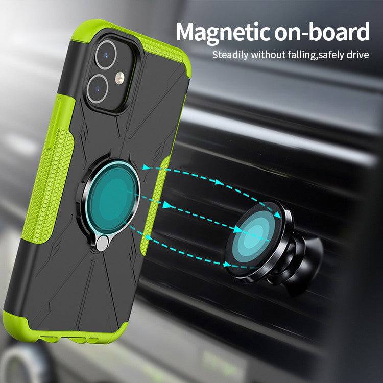 Robot 3 in 1 Heavy Duty Defender Case For iPhone 12 - Libiyi