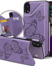 Violet / Pour iPhone XR / Cas seulement