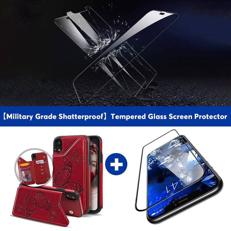 New Luxury Embossing Wallet Cover For iPhone XR-Fast Delivery - Libiyi