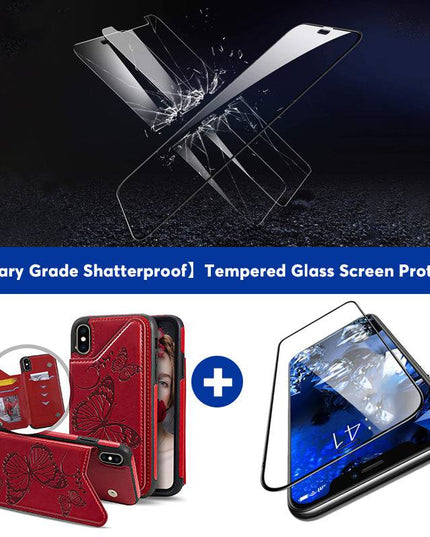 New Luxury Embossing Wallet Cover For iPhone Xs Max-Fast Delivery - Libiyi