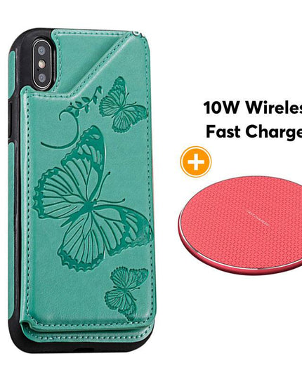New Luxury Embossing Wallet Cover For iPhone Xs Max-Fast Delivery - Libiyi