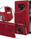 Rouge / Pour Samsung Note 9 / Cas seulement