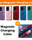 Violet / Pour Samsung S20 Ultra / Avec câble de chargement magnétique