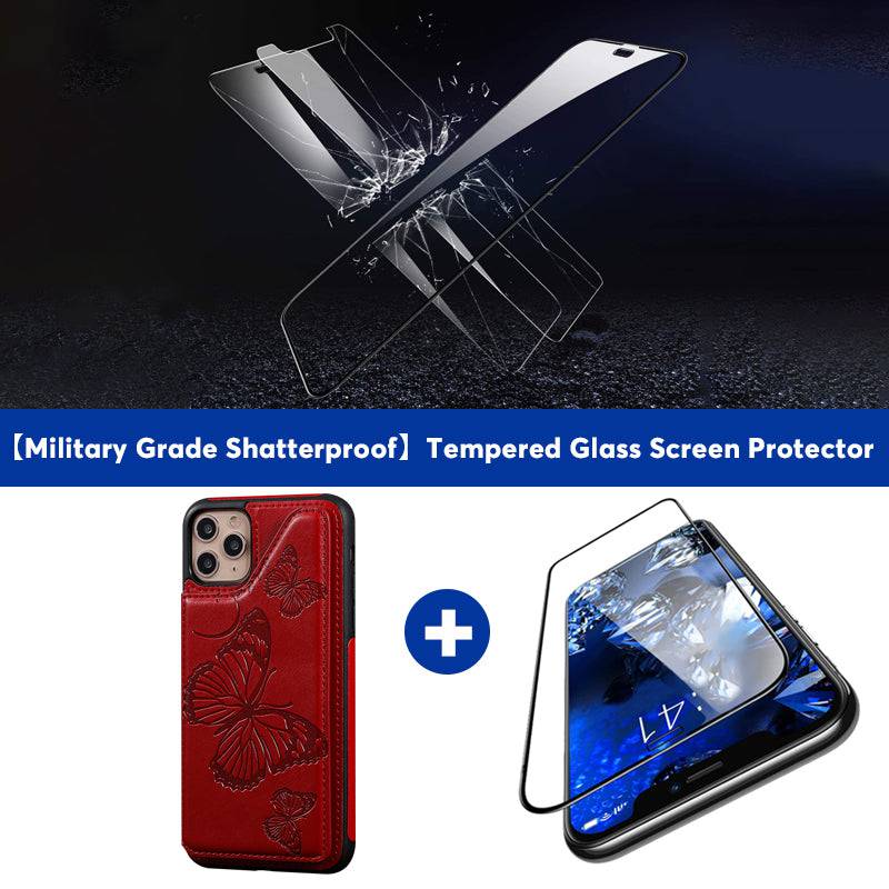 New Luxury Embossing Wallet Cover For iPhone 11 Pro-Fast Delivery - Libiyi