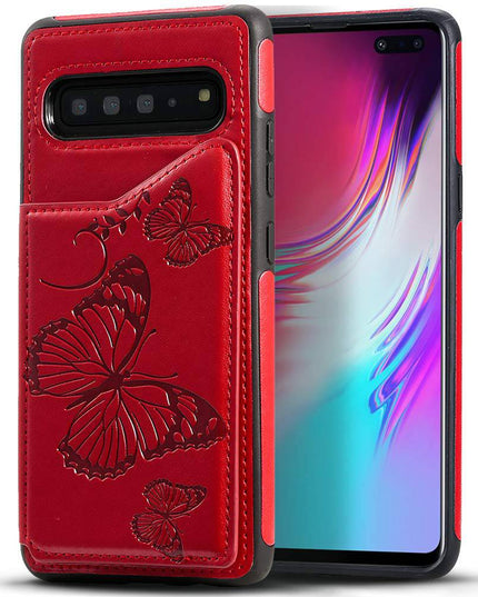 New Luxury Embossing Wallet Cover For SAMSUNG S10-Fast Delivery - Libiyi
