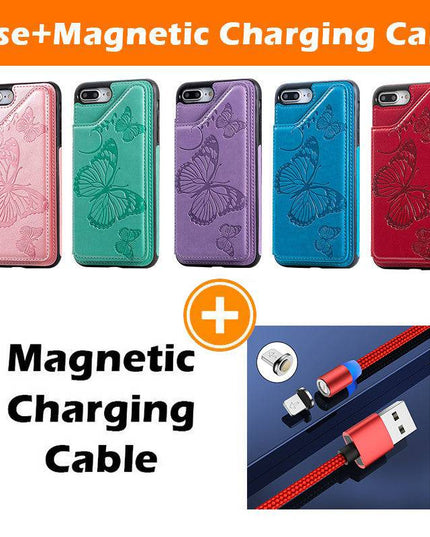 New Luxury Embossing Wallet Cover For iPhone 7Plus&8Plus-Fast Delivery - Libiyi