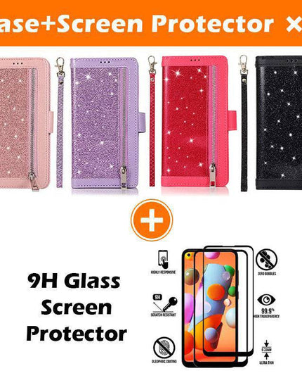 Bling Wallet Leather Case for Samsung S21 Plus - Libiyi