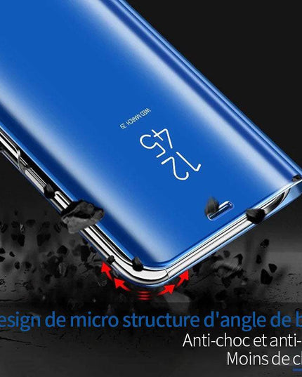 Étui intelligent à rabat miroir de luxe pour la série HUAWEI - Libiyi