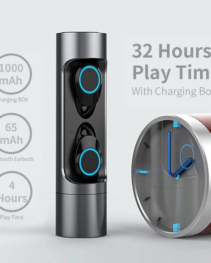 Bluetooth 5.0 Touch Control Earphone Mini Twins Wireless Earphones Stereo Headset - Libiyi