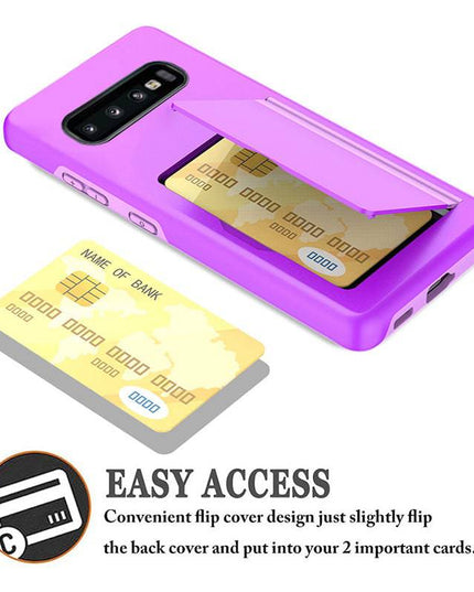 Armor Protective Card Holder Case for Samsung S10 - Libiyi