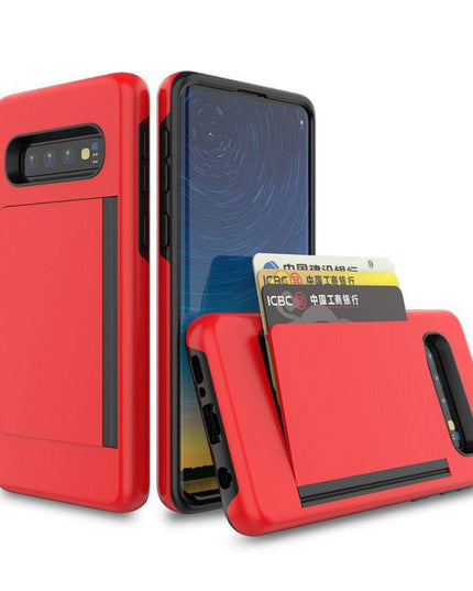 Armor Protective Card Holder Case for Samsung S10 - Libiyi