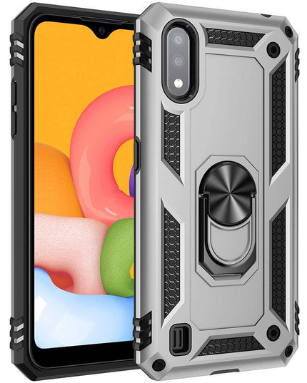 Luxury Armor Ring Bracket Phone Case For Samsung A01-Fast Delivery - Libiyi