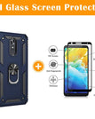 Marine / LG stylo 5/5X/5V / Avec protecteur d'écran en verre trempé