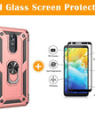 Rose / LG stylo 5/5X/5V / Avec protecteur d'écran en verre trempé