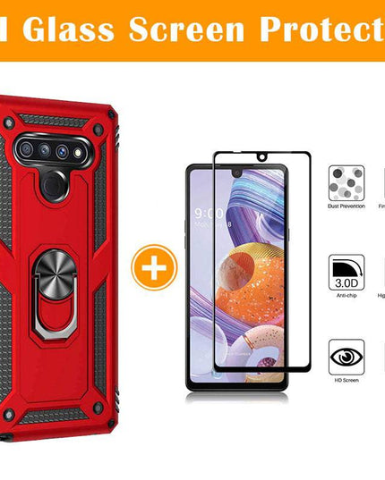 2021 New Luxury Armor Ring Bracket Phone case For LG Stylo6-Fast Delivery - Libiyi