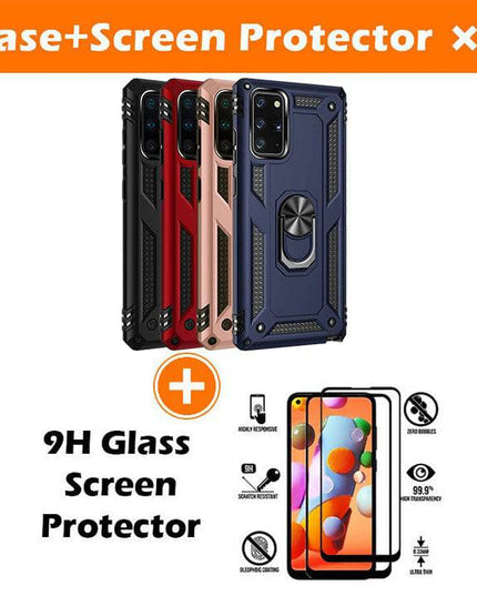 Luxury Armor Ring Bracket Phone Case For Samsung Note20-Fast Delivery - Libiyi