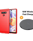 Red / LG K51 / With Wireless Charger