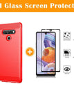 Rouge / LG Stylo 6 / Avec protecteur d'écran