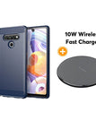 Bleu / LG Stylo 6 / Avec chargeur sans fil