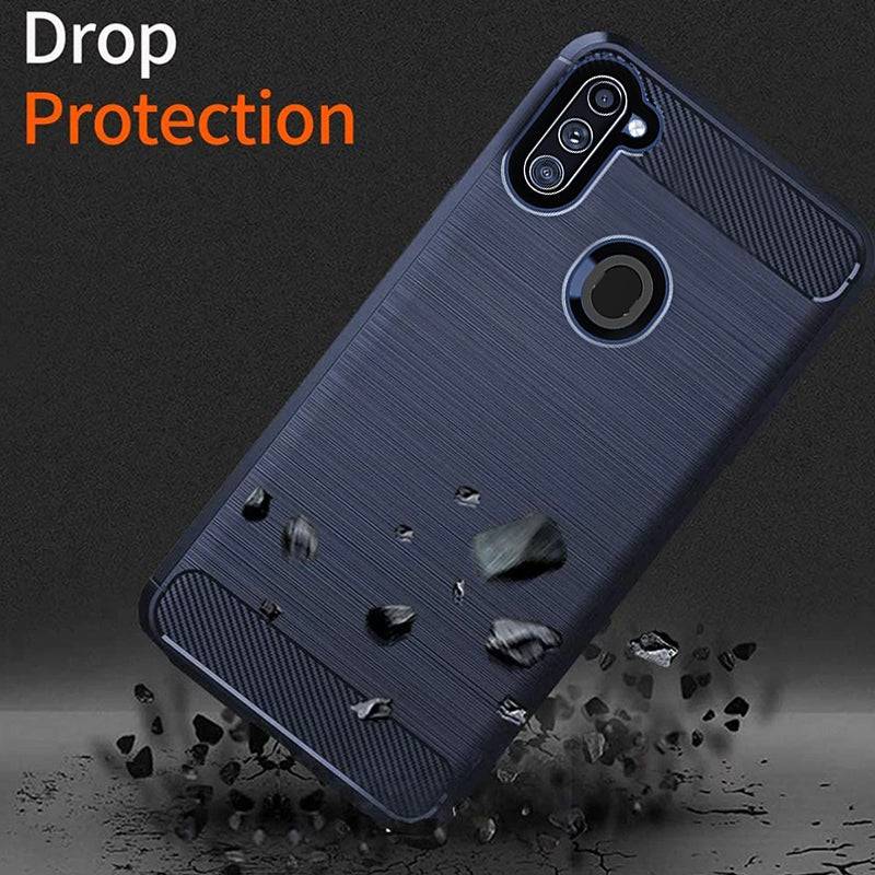 Luxury Carbon Fiber Case For Samsung A10E - Libiyi