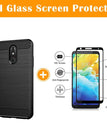Noir / LG Stylo 5 / Avec protecteur d'écran
