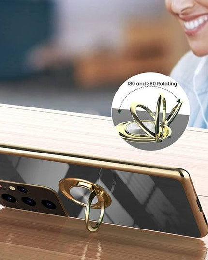 Slim Thin Finger Ring Case For Samsung S21 Ultra - Libiyi