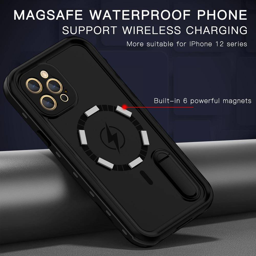 Luxury Armor Dustproof Diving Waterproof Case For iPhone 12 Series - Libiyi