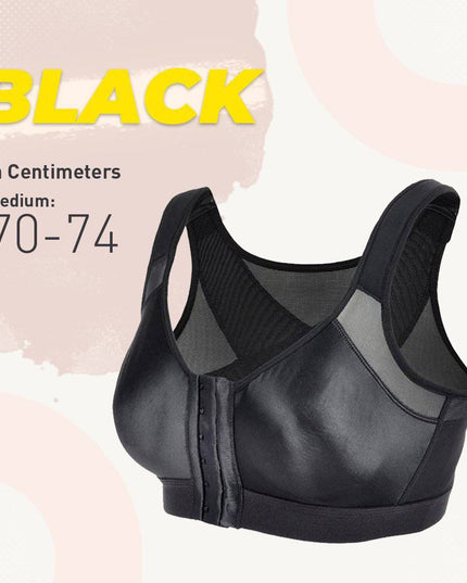 Front Closure Support Sport Bra - Libiyi